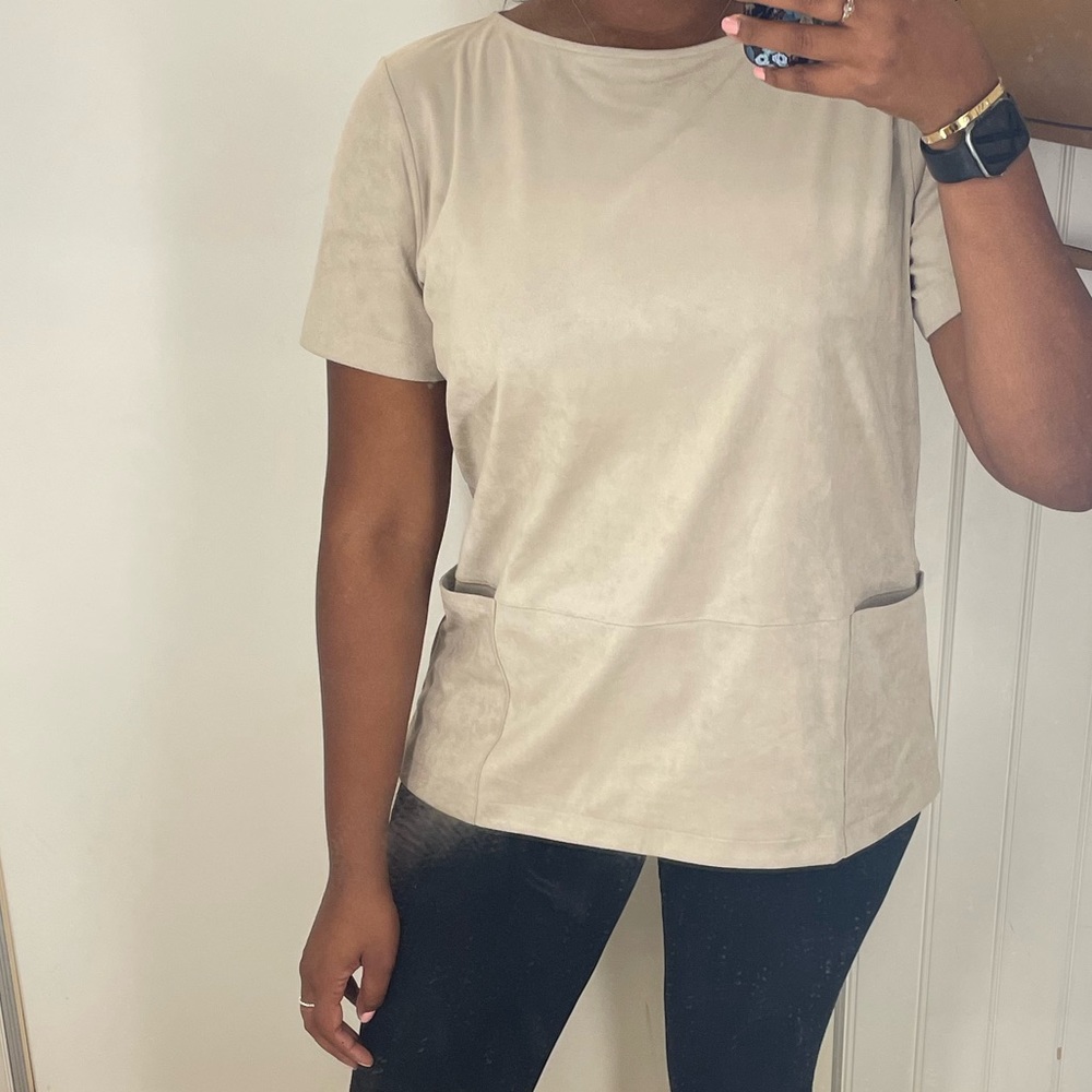 EUC J. Jill suede top